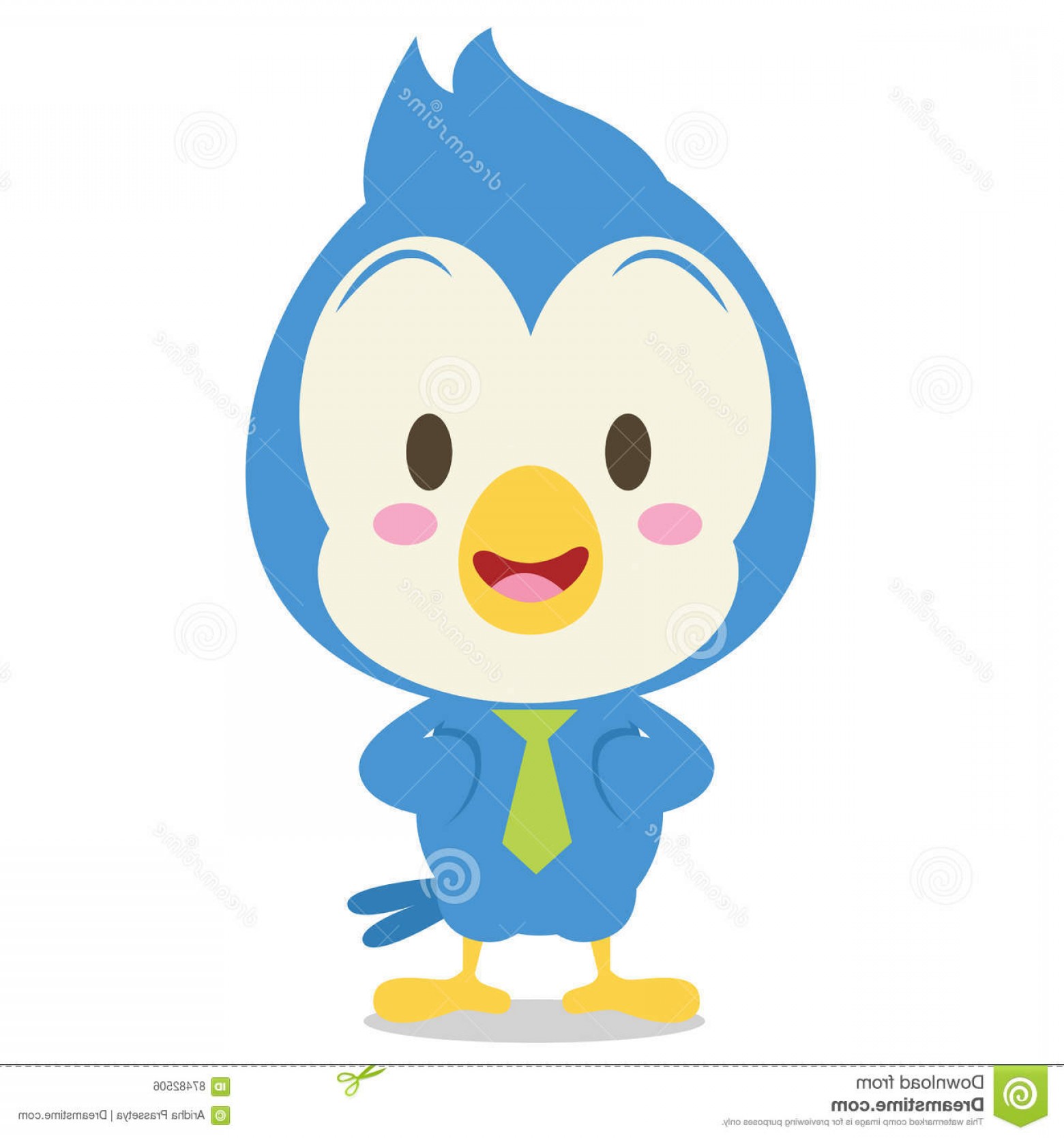Stock Illustration Vector Blue Jay Illustration Character 1560x1668 Stock Illustration Vector Blue Jay Illustration Character
