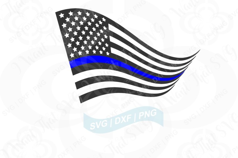 800x532 Free Thin Blue Line Police Flag American Flag Dxf, Png