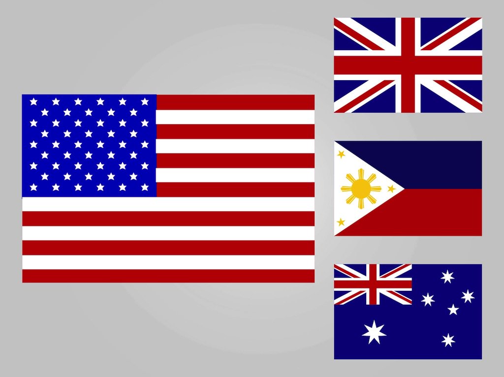 1024x766 National Flags Vector Vector Art Graphics