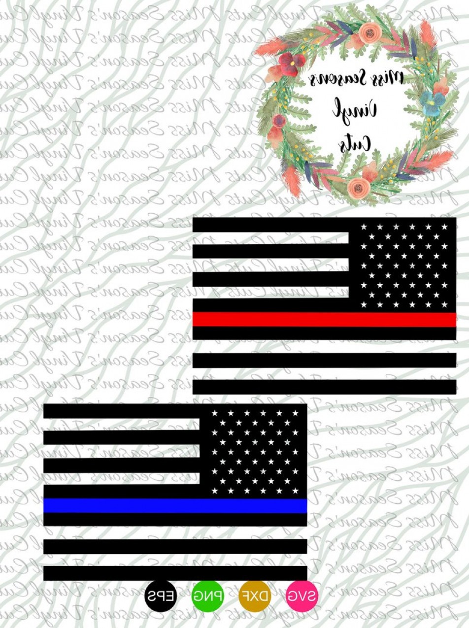 952x1275 Blue Line Flag Vector Reverse Catchsplace