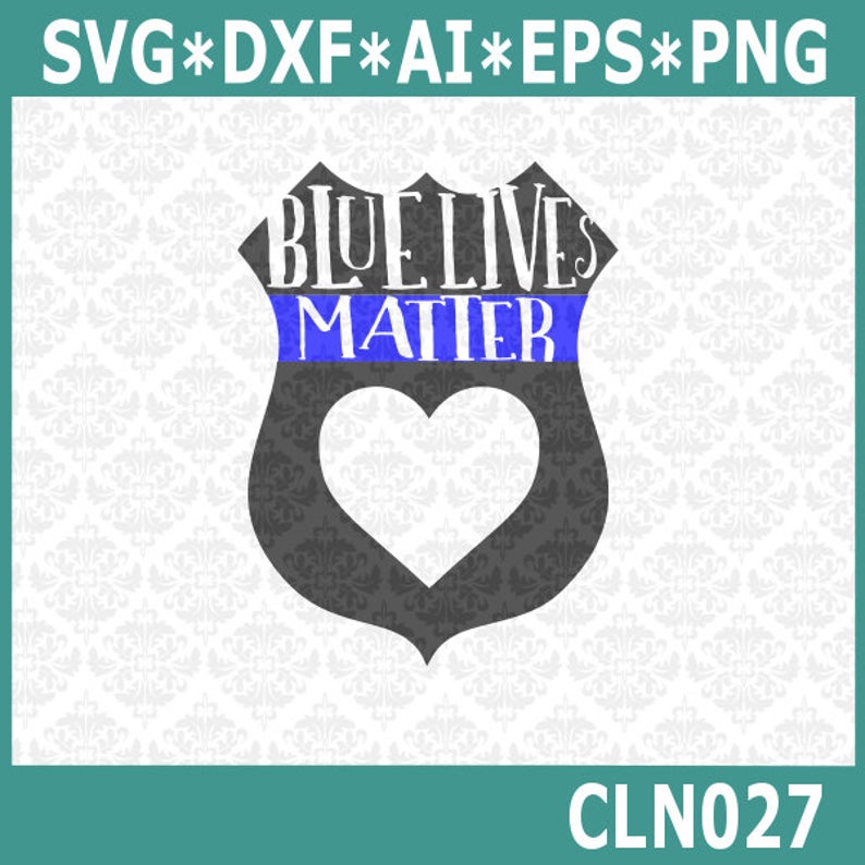 794x794 Blue Lives Matter Police Police Badge Police Etsy