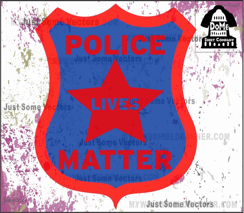 794x694 Police Lives Matter Or Layer Vector Use For Etsy