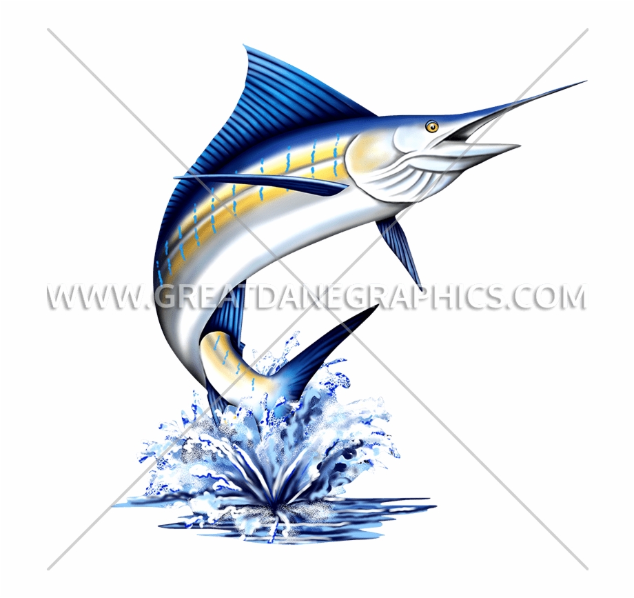 920x867 Marlin Vector Fish