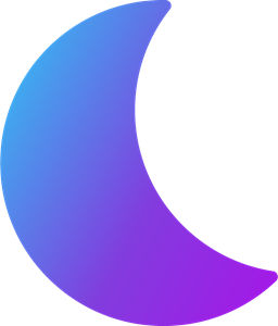 256x300 Moon Logo Vector