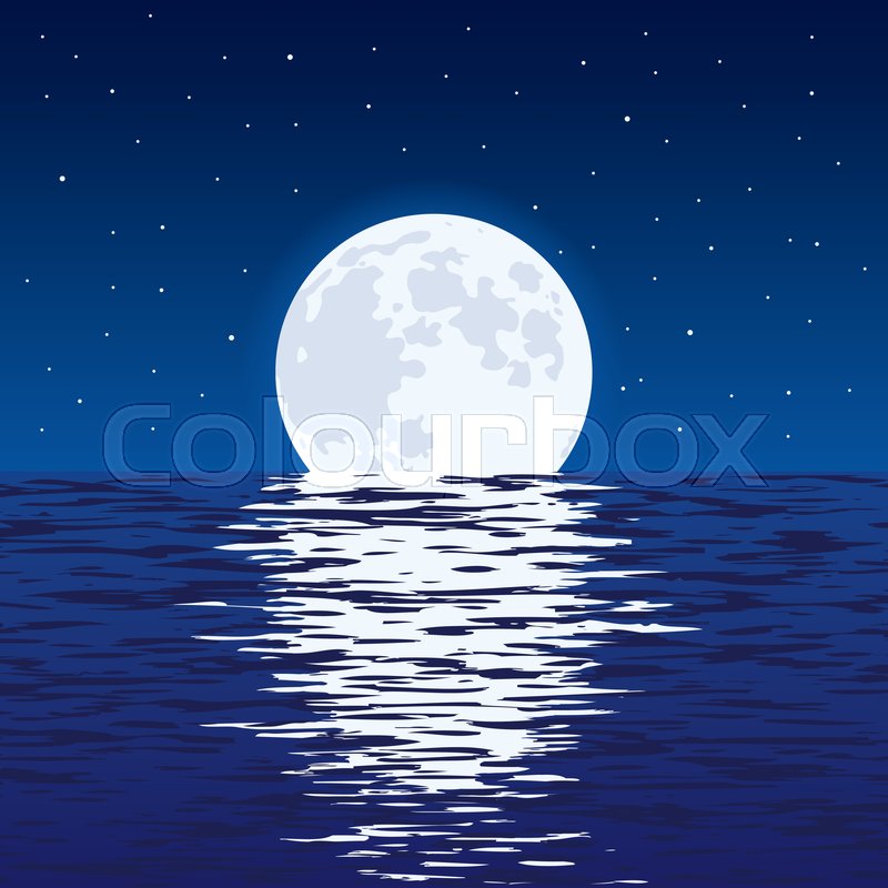 800x800 Vector Background Of Blue Sea And Full Stock Vector Colourbox