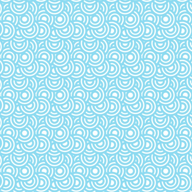 626x626 Blue Circles Pattern Vector Free Download