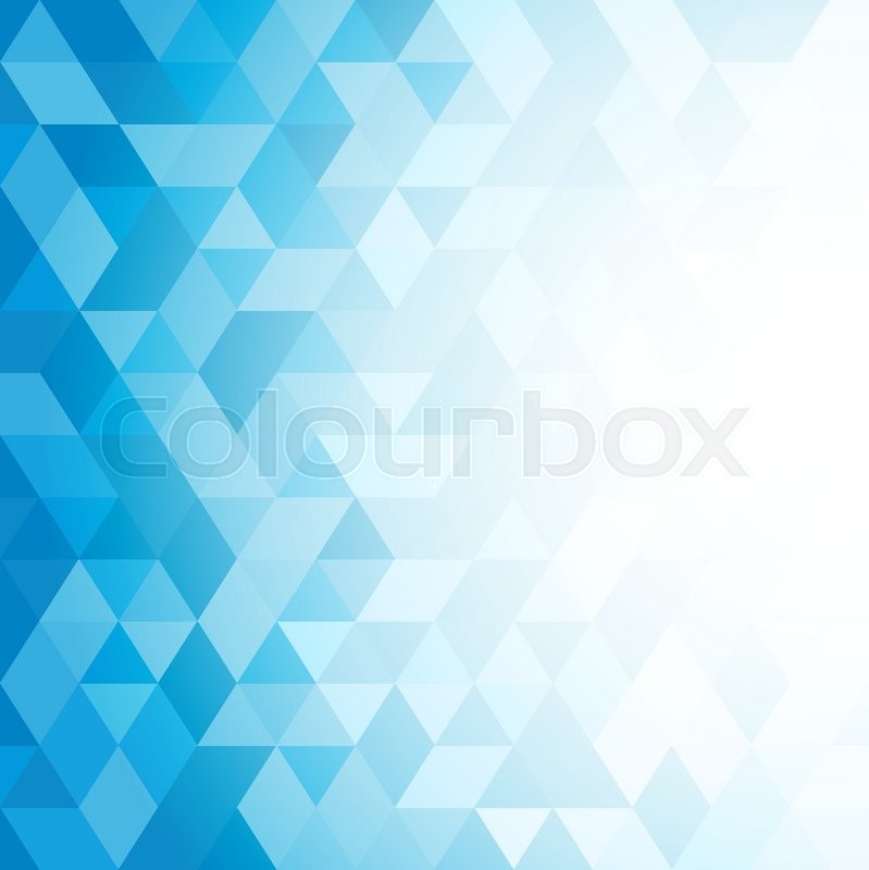 799x800 Blue Geometric Background Triangular Stock Vector Colourbox