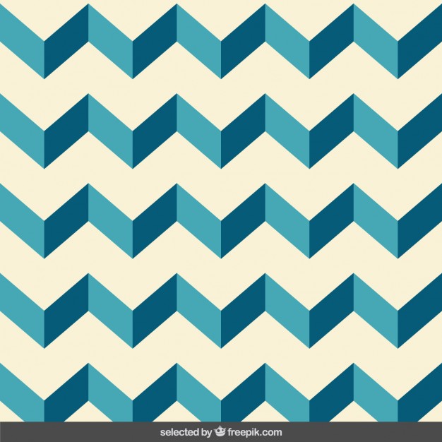 626x626 Blue Zig Zag Pattern Vector Free Download