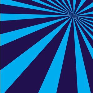 300x300 Blue Rays Explosion Vector Background Abstract Vector