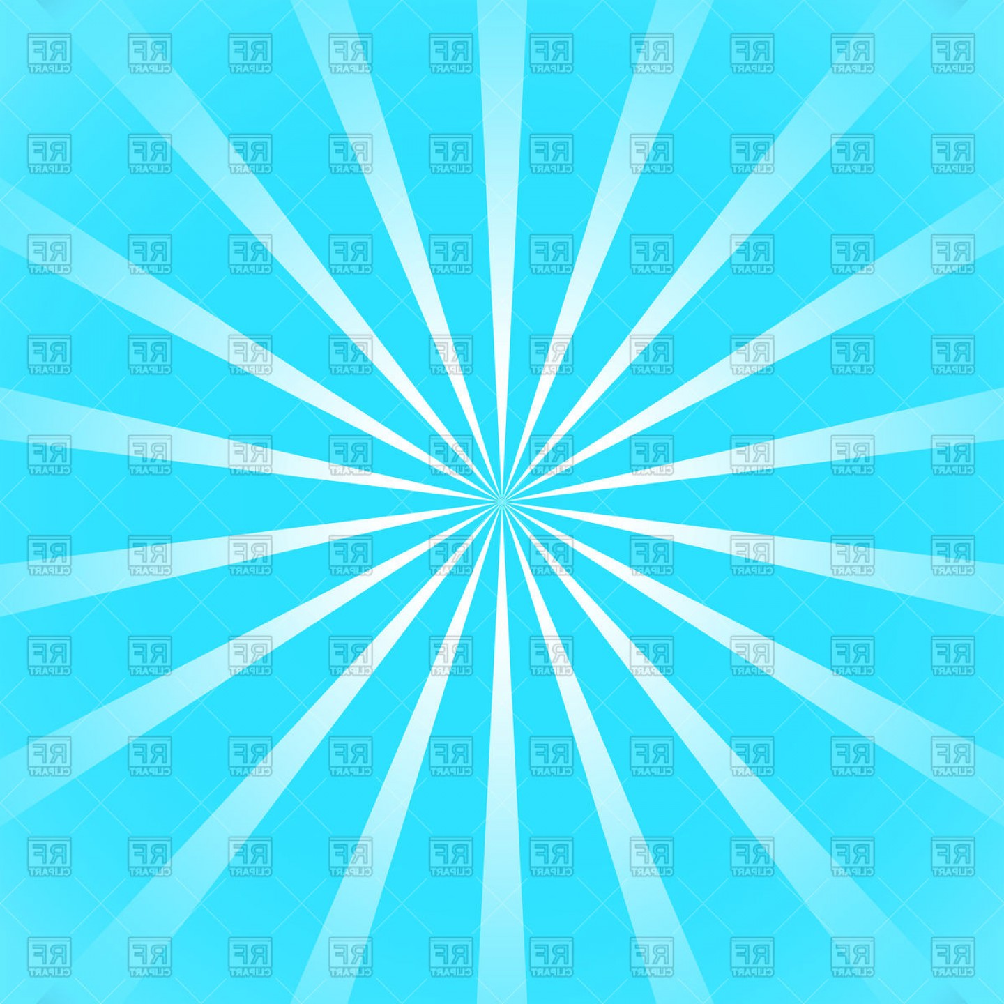 1440x1440 Blue Background With Gradient Sun Rays Vector Clipart Soidergi