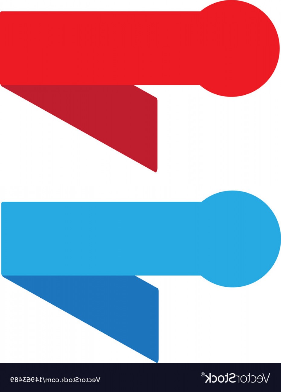 931x1296 Red And Blue Ribbon Banner Vintage Sign Ribbon Vector Studiogrfx