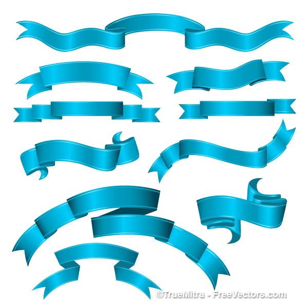 600x600 Ribbon Banners Vectors Fonts And Graphic Art Banner Vector