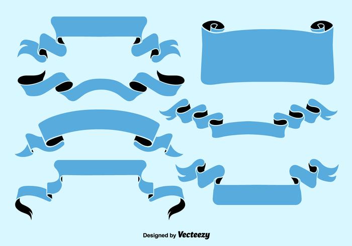 700x490 Blue Ribbon Free Vector Art