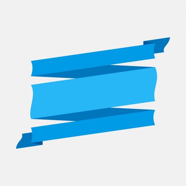 626x626 Blue Retro Ribbon Free Vectors Ui Download