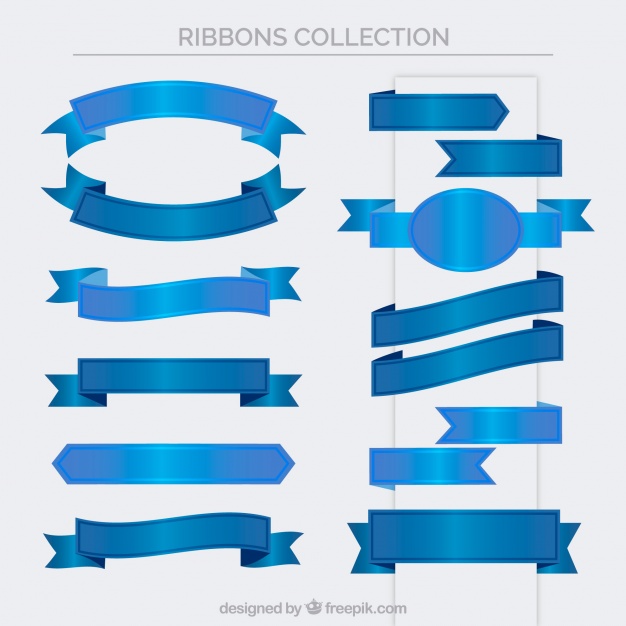 Blue Ribbon Vector at Vectorified.com | Collection of Blue Ribbon ...