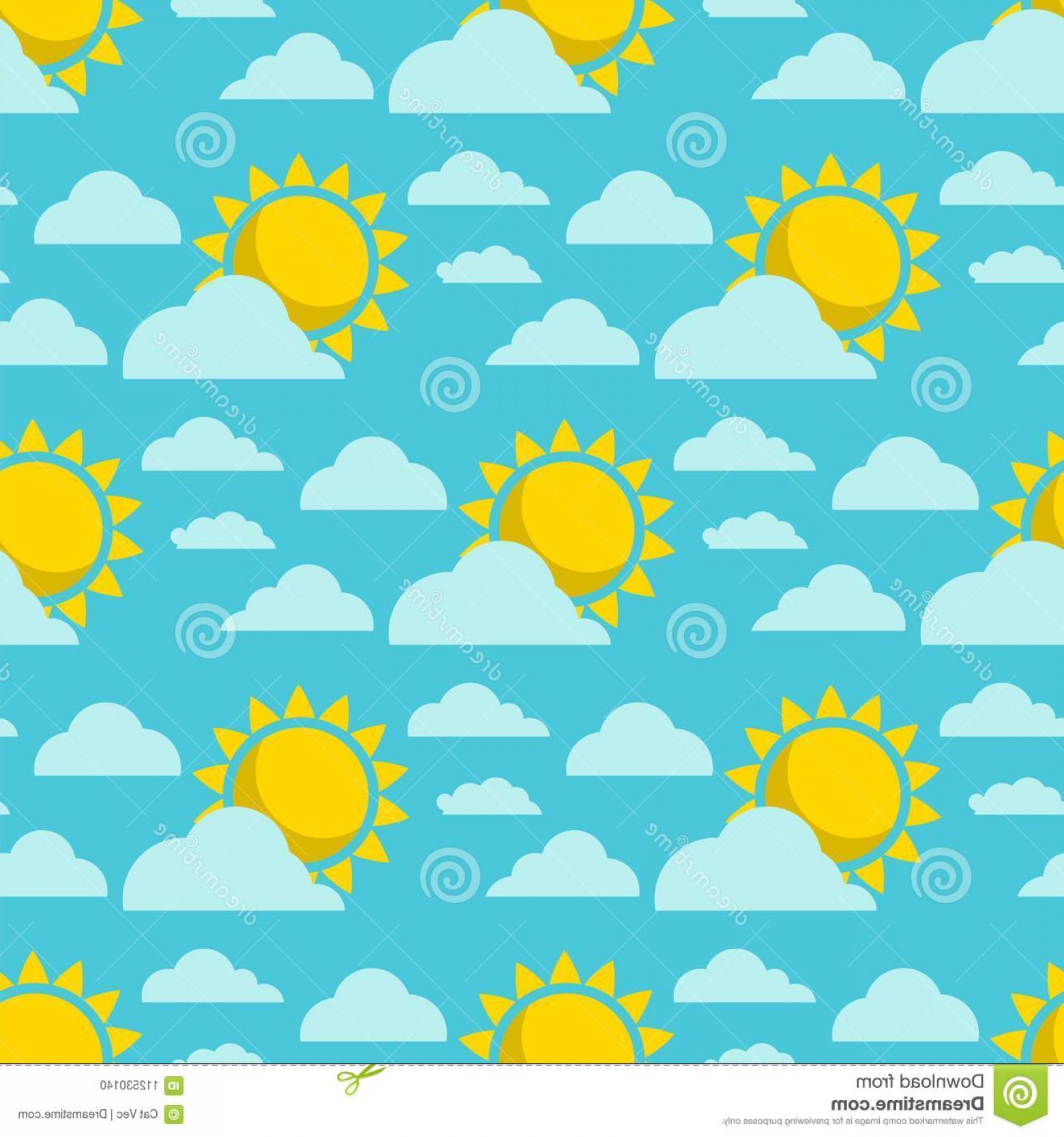 1560x1668 Clouds Sun Weather Vector Cloudy Summer Blue Sky Season Design