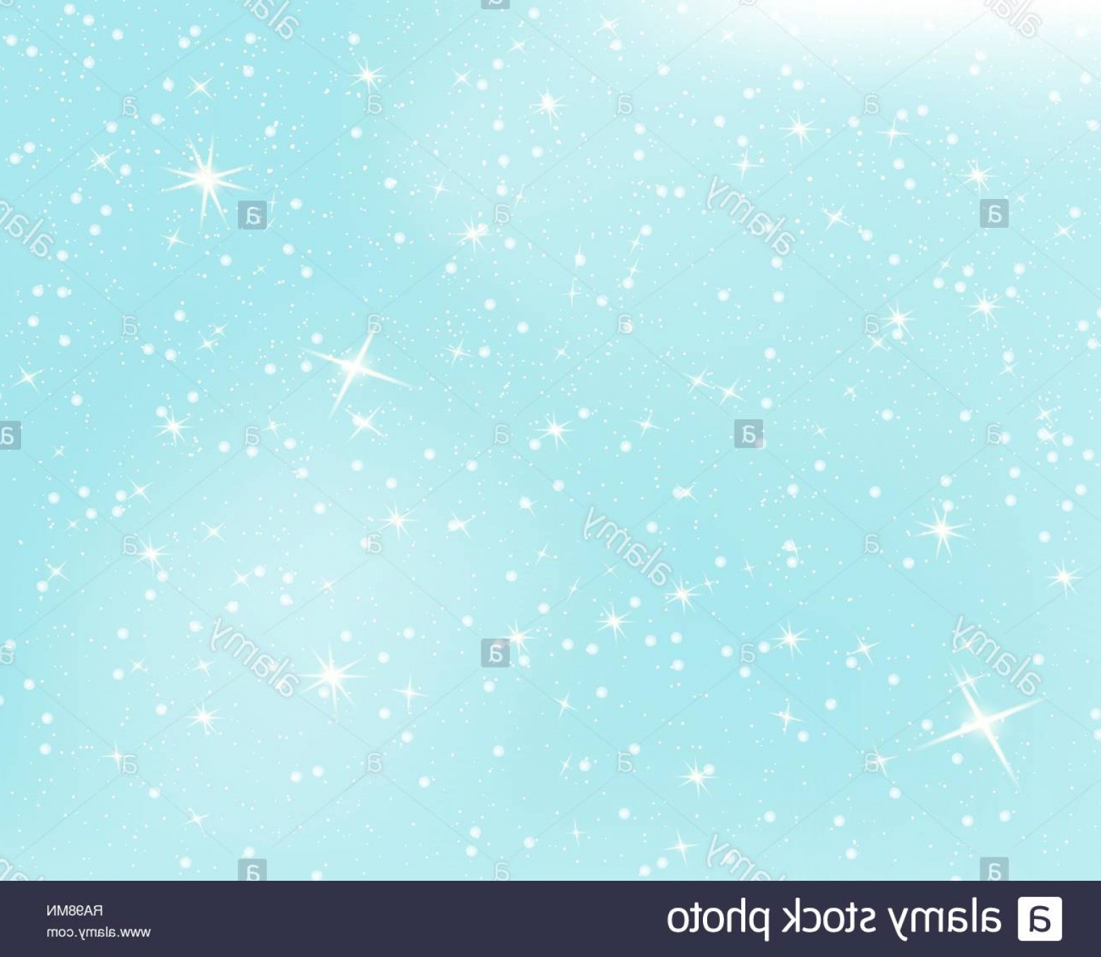 1560x1356 Falling Snow Blue Sky With Stars And Clouds Sparkle Starry