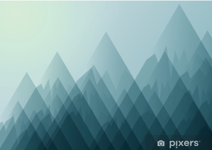 700x495 Nature Landscape With Mountains And Blue Sky Abstract Background