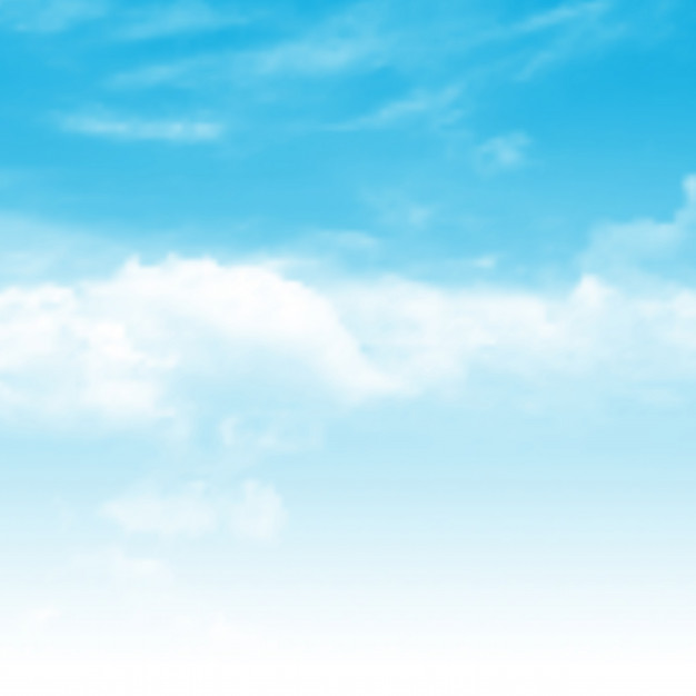 626x626 Realistic Blue Sky Background Vector Free Download