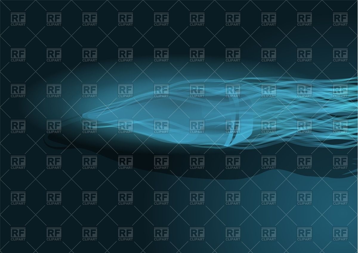 1200x848 Abstract Blue Bullet With Smoke Vector Image Of Design Elements