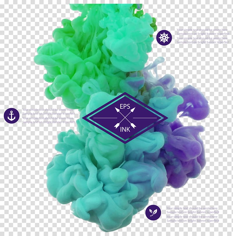 800x810 Green And Blue Smokes Illustration, Blue Euclidean Color, Blue