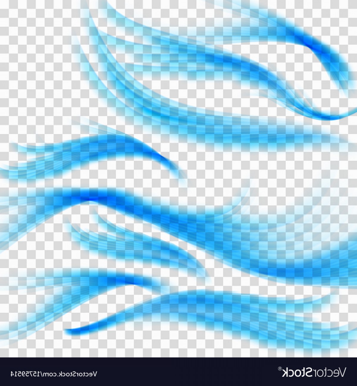 1200x1296 Blue Waves On Transparent Background Vector Soidergi
