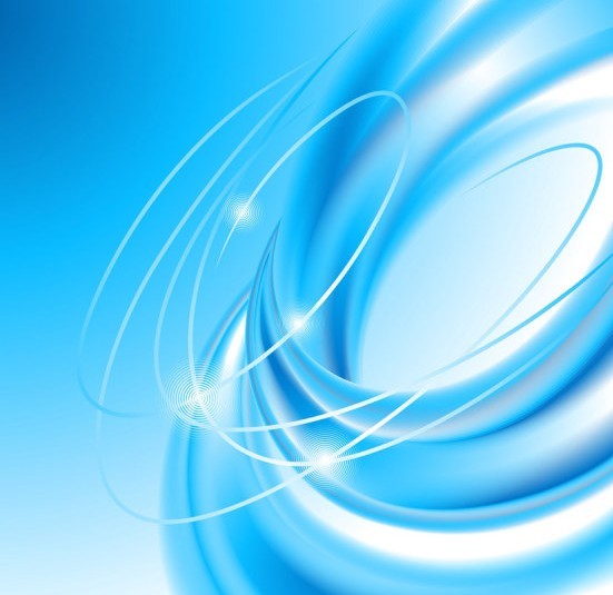Blue Swirl Background Vector