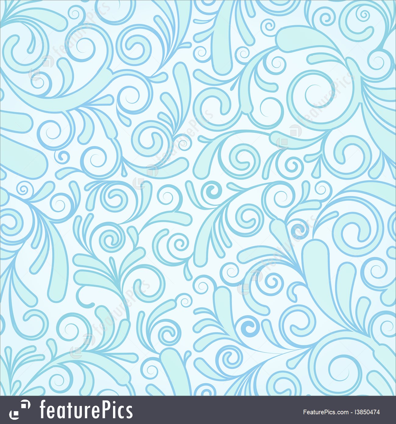 1300x1392 Blue Swirl Seamless Background