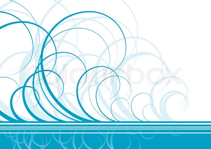 800x566 Swirl Vector Background In Blue Color Stock Vector Colourbox
