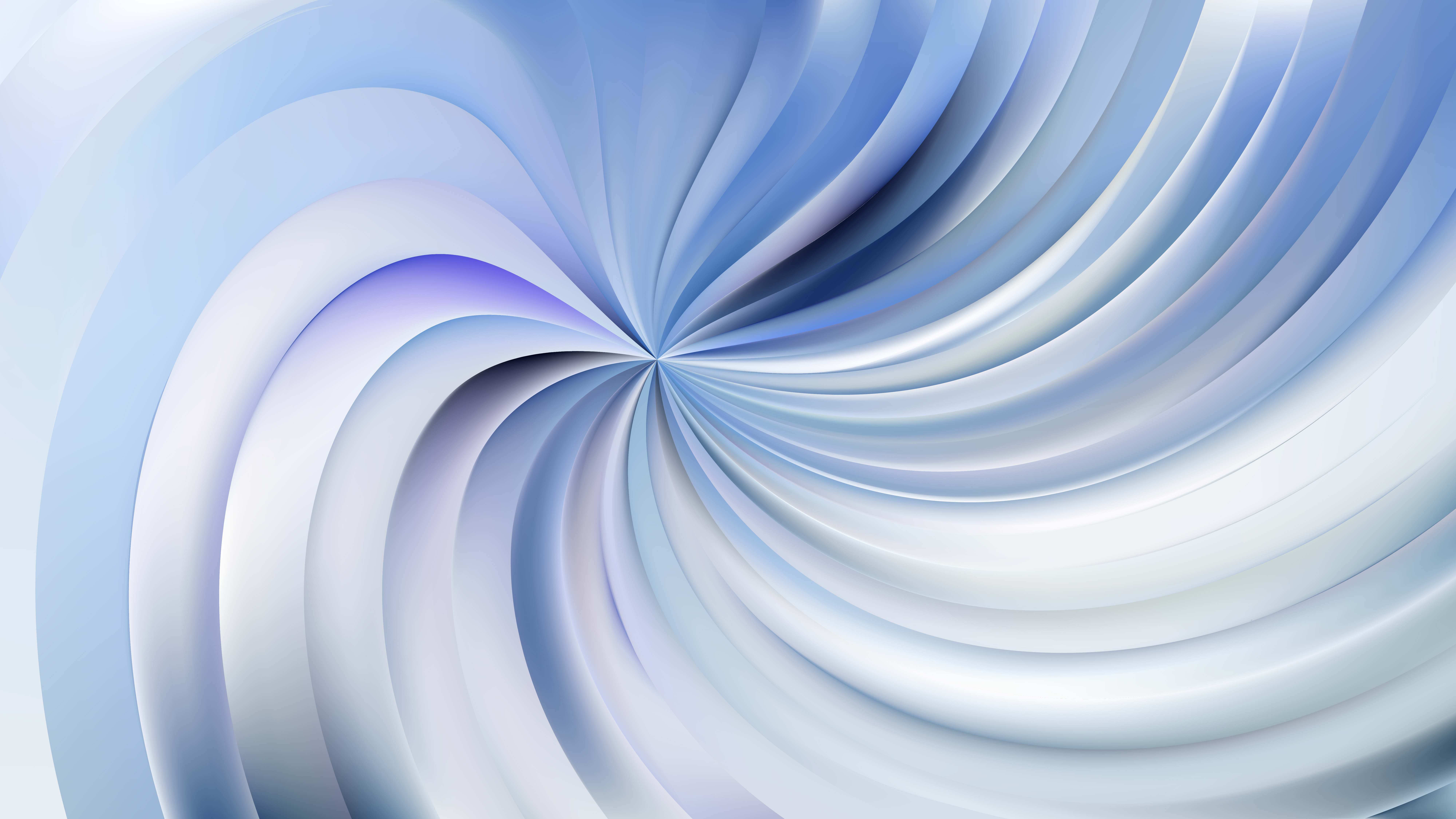 8000x4500 Abstract Light Blue Swirl Background Vector Image
