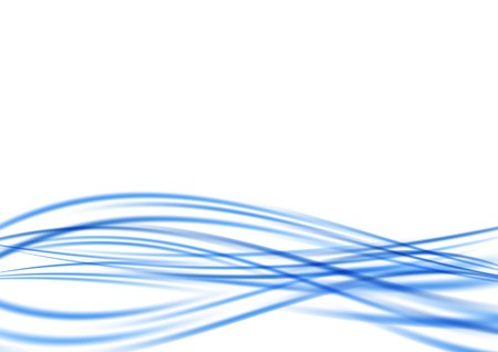 450x318 Floating Bright Blue Swoosh Wave Water Stream Blank Background