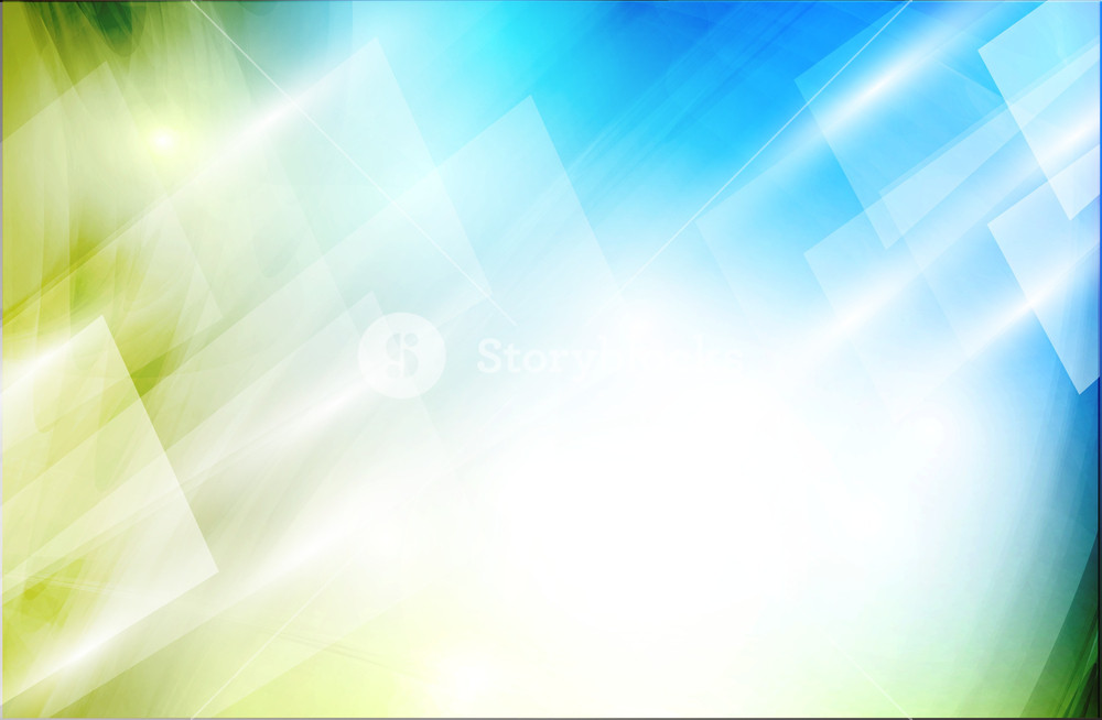 1000x654 Abstract Green Blue Vector Royalty Free Stock Image
