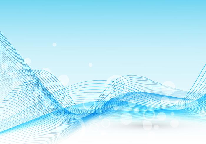 700x490 Abstract Light Blue Wave Vector