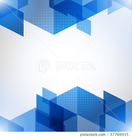 450x468 Abstract Blue Vector Background With Polygons