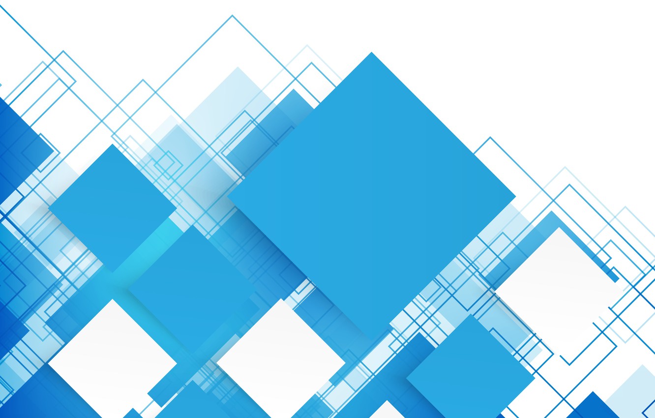 1332x850 Wallpaper Abstraction, Vector, Abstract, Geometry, Blue