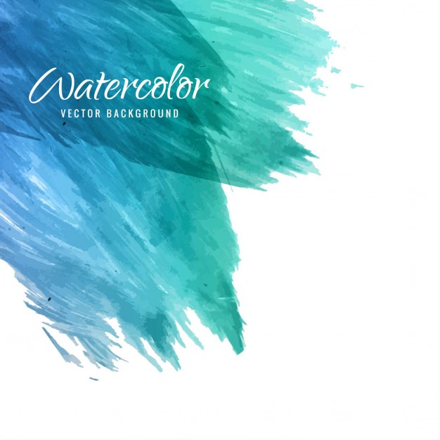 626x626 Blue Watercolor Background Vector Free Download