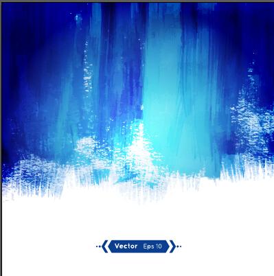 399x402 Hand Drawn Blue Watercolor Background Vector Free Download