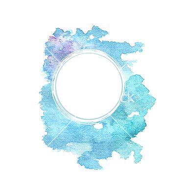 380x400 Abstract Blue Watercolor Background Vector