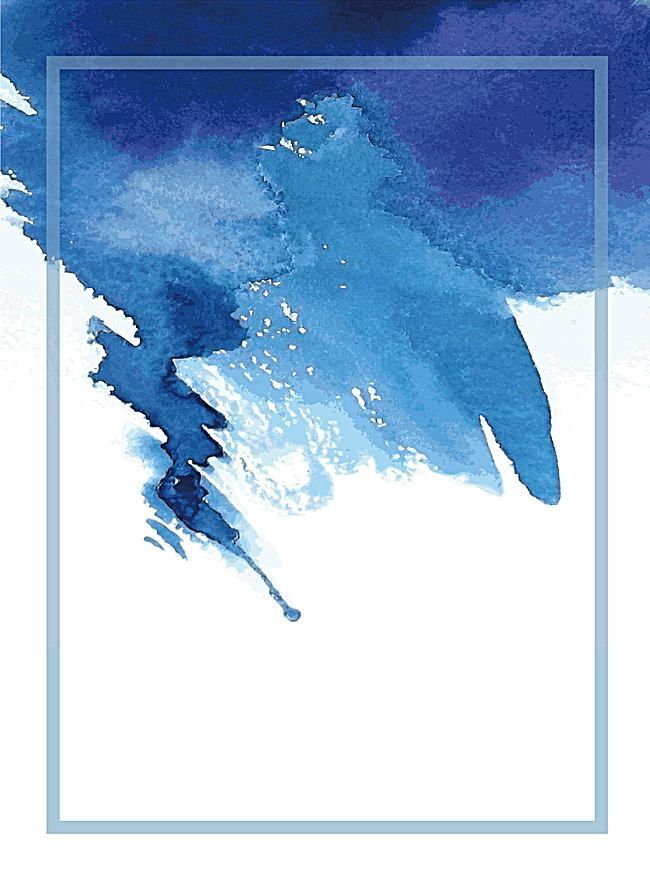 650x881 Blue Ink Watercolor Background Watercolor Watercolor