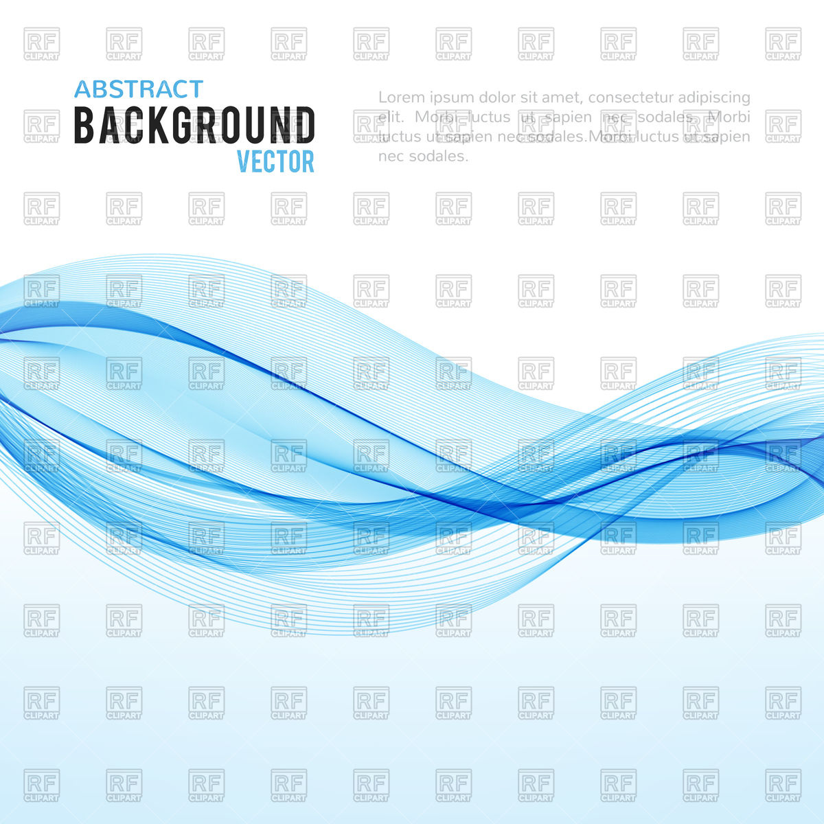 1200x1200 Abstract Blue Wave Vector Image Of Backgrounds, Textures, Abstract