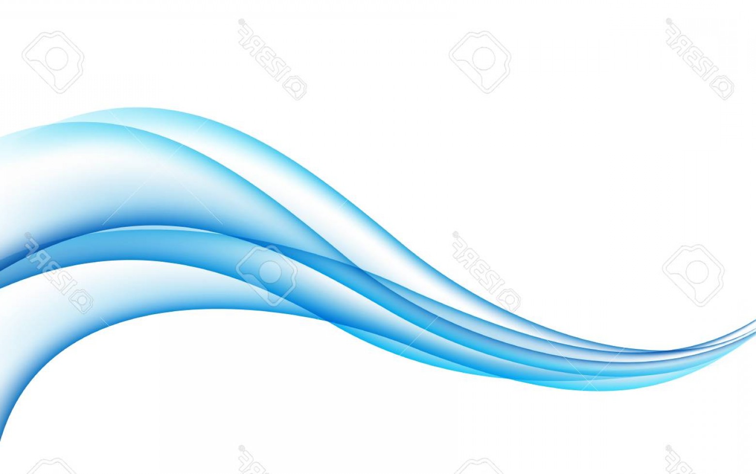 1560x978 Photostock Vector Abstract Blue Wave Vector Background Transparent