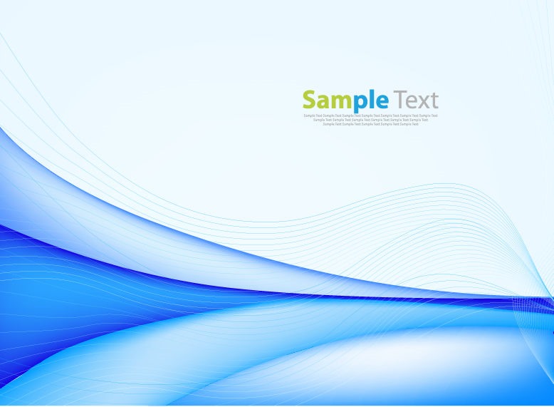 778x571 Abstract Background With Blue Wave Vector Illustration Free