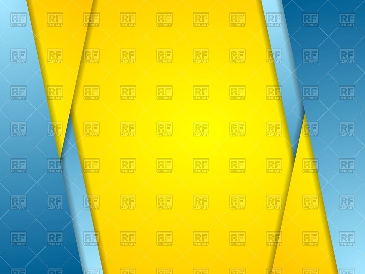 1200x900 Yellow Blue Contrast Corporate Background Vector Image