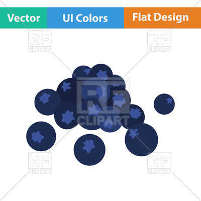 400x400 Blueberry Vector Image Of Signs, Symbols, Maps Angelp