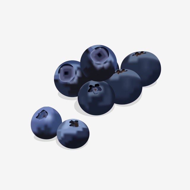640x640 Vector Free Cartoon Blueberry, Vector, Free, Cartoon Png