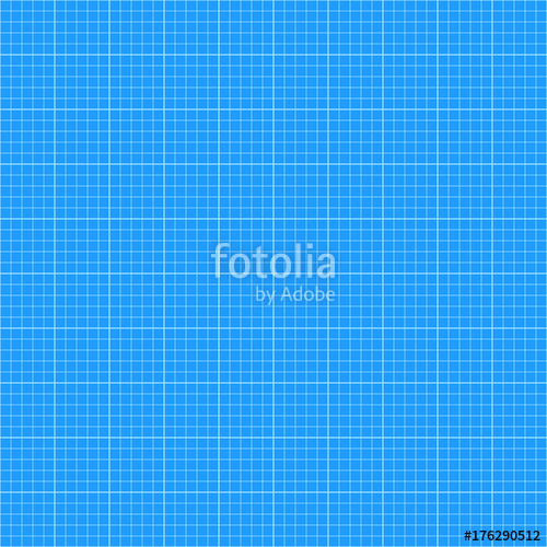 500x500 Blueprint Grid Seamless Pattern Texture Background Vector