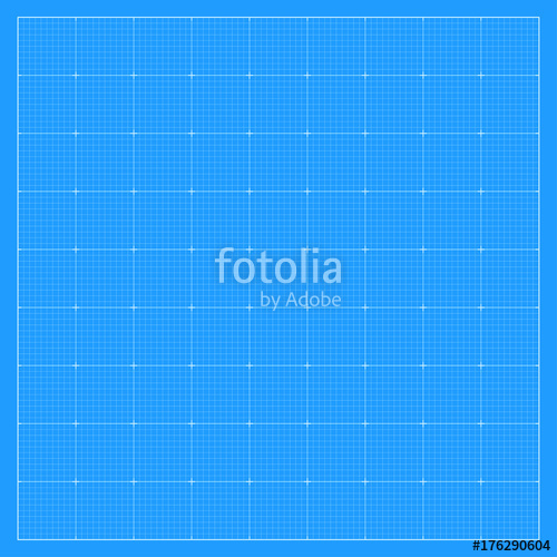 500x500 Square Blueprint Background Vector Illustration Stock Image