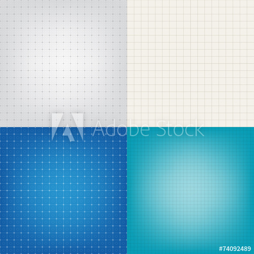 Set Of Blueprint Graphing Paper Grid Background Vector 500x500 Set Of Blueprint Graphing Paper Grid Background Vector