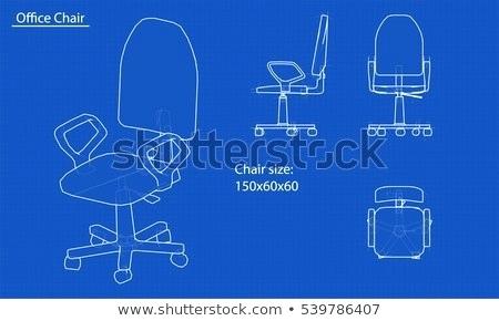 White Chair Blueprint Blue Background With Grid Vector Furniture 450x290 White Chair Blueprint Blue Background With Grid Vector Furniture
