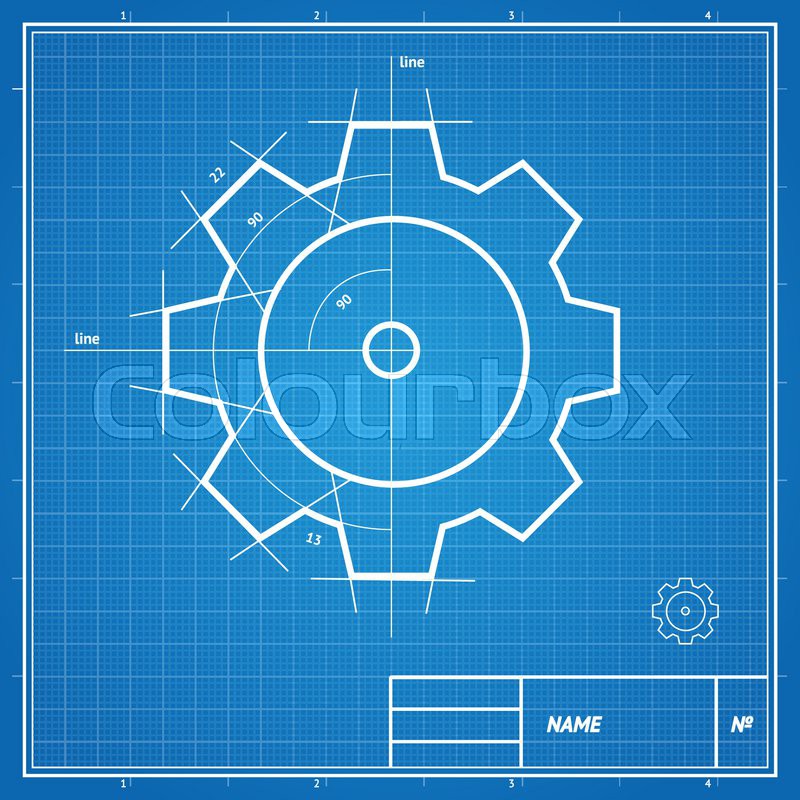 Vector Illustration Blueprint And Stock Vector Colourbox 800x800 Vector Illustration Blueprint And Stock Vector Colourbox